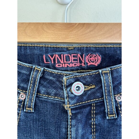 Cinch Women's Slim Fit Dark Wash Mid Rise Lynden Jean MJ81454086 Size 27/3 - Picture 3 of 10